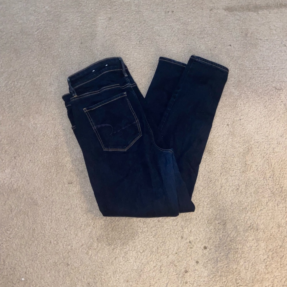 American Eagle Jeans Dark Wash Size 14